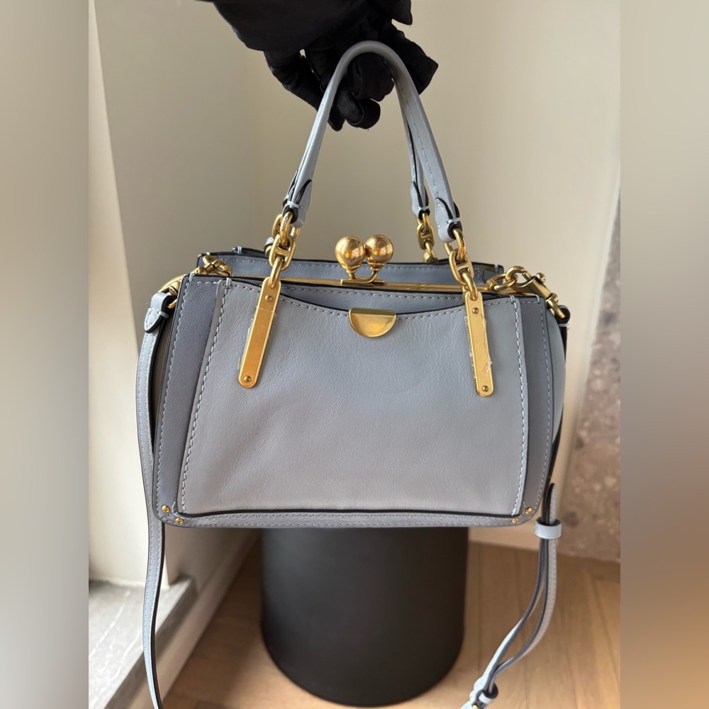COACH Kisslock Dreamer 21 Bag Baby Blue - Picture 2 of 15
